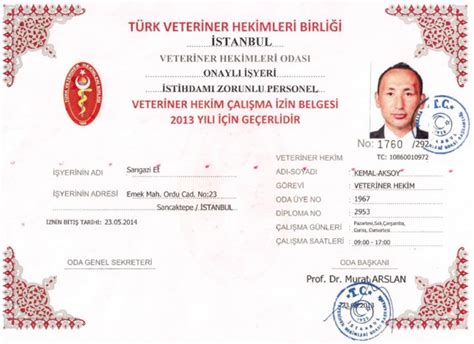 Valiliğimizce/kaymakamlığımızca düzenlenen seyahat i̇zin belgesi yukarıda belirtilen şahıs ve ulaşım aracı için … tarihleri arasında … gün süresince geçerlidir. Veteriner Hekim İzin Belgesi - Sarıgazi Et ve Et Ürünleri