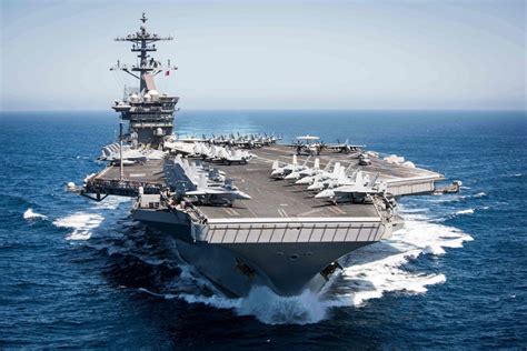 Uss Theodore Roosevelt Departs San Diego Ahead Of 2nd Deployment