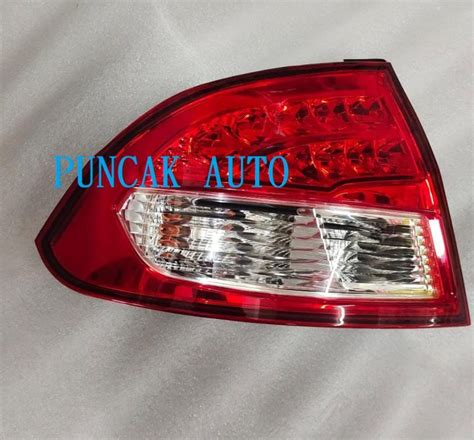 Proton Saga Flx Tail Lamp With Led New Lampu Belakang Lazada