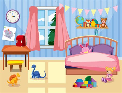 Best Tidy Bedroom Illustrations Royalty Free Vector Graphics And Clip