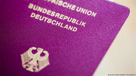 Germany Plans Stricter Citizenship Rules News Dw 17042020