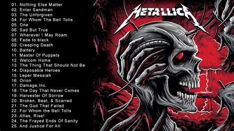 Best Of Metallica Metallica Greatest Hits Full Album Youtube