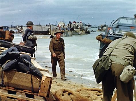 Rare Color Footage Brings D Day Memories Alive 75 Years On