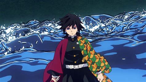 Giyu Tomioka 11th Water Breathing Form Kimetsu No Yaiba Demon Slayer Images