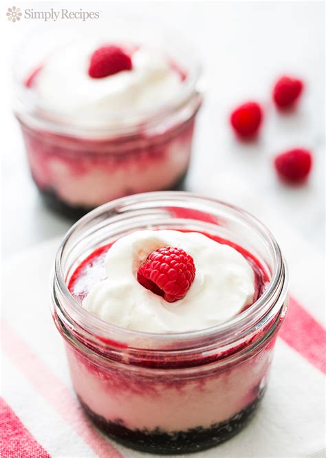 Amazing recipe, came out great, i turned the oven off and let it cool inside for another hour before taking it out. Raspberry Cheesecake in a Mason Jar Recipe | SimplyRecipes.com