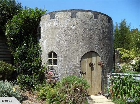 Concrete Water Tank Converted Into A Play Castle Fun Interior Pic At