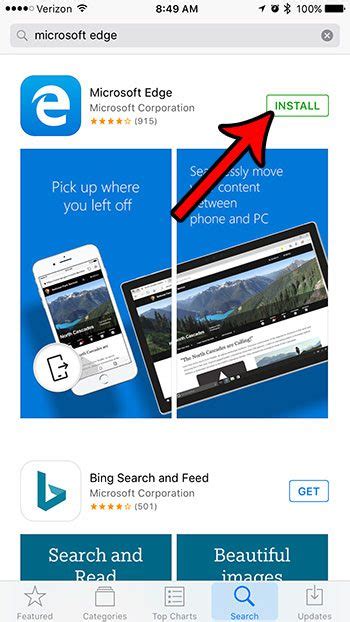 Microsoft Edge Now Available For The Iphone Solve Your Tech