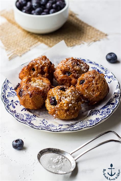 Blueberry Fritters The Beach House Kitchen