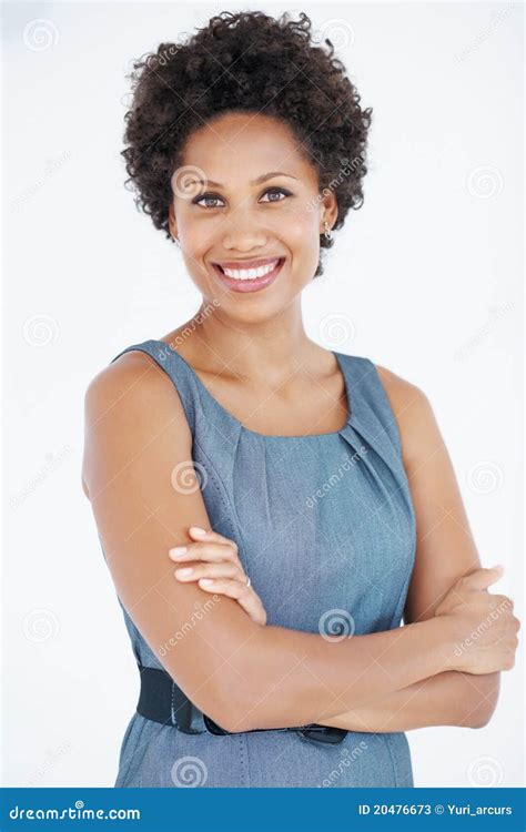 confident african american business woman stock image image of confidence happy 20476673