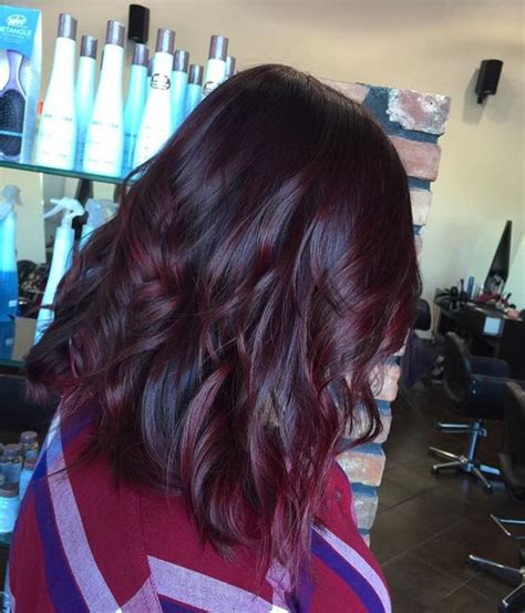 Black hair is the darkest and most common of all human hair colors globally, due to larger populations with this dominant trait. 36 Intensely Cool Red Mahogany Hair Color Ideas