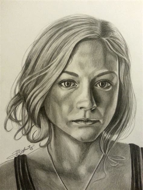 Emily Kinney Fan Art Beth Greene Walking Dead Walking Dead Art