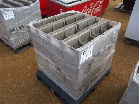 PALLET CONCRETE BLOCK - J.M. Wood Auction Company, Inc.