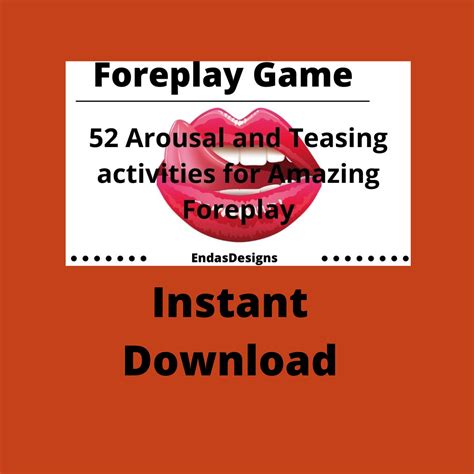 Downloadable Foreplay Game Sex Game Digital Printable Gift Etsy