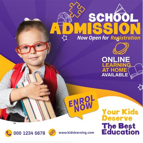 Copy Of School Advertisement Postermywall