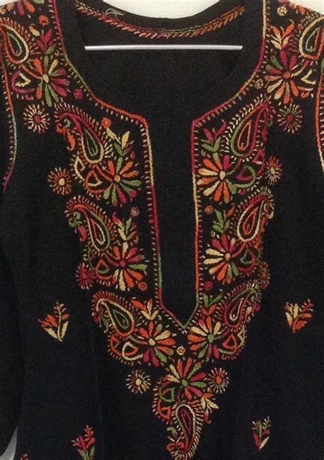 Embroidery Neck Designs Embroidery Blouse Designs Hand Embroidery Designs