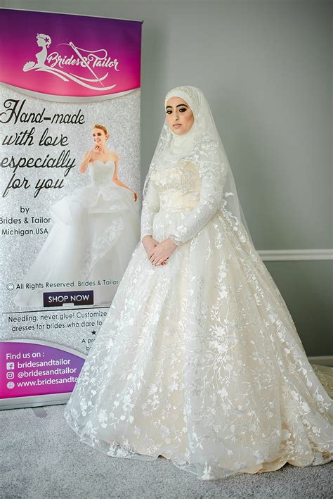Inspirasi Spesial Hijab Wedding Dress Baju 2022