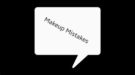 Four Common Makeup Mistakes Sparkle And Spice
