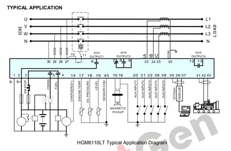 Smartgen Hgm6110lt Single Unit Automation Remote Signal