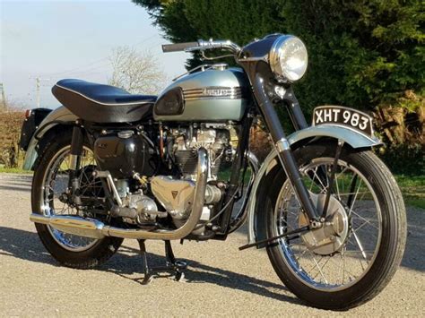1956 Triumph Tiger 100 Pre Unit Classic Matching Numbers Delivery