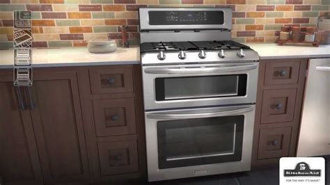 Estas mercancías están disponibles en Estufas con horno doble KitchenAid - YouTube
