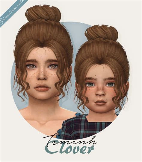 Pin On Sims 4 Womenteen Hair