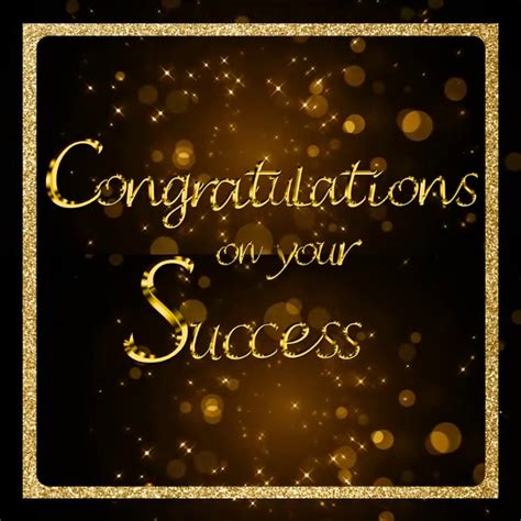 Congratulations On Your Success Template Postermywall