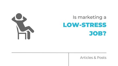 Is Marketing a Low Stress Job? - MOCK, the agency