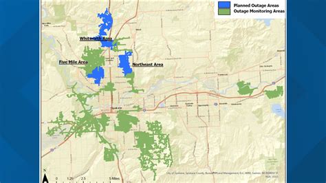 Avista Outage Map Lewiston Idaho