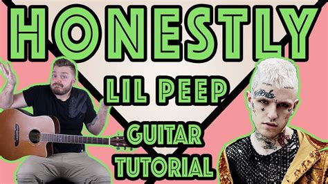 Lil Peep Honestly Guitar Tutorial Easy Guitar Chords Youtube