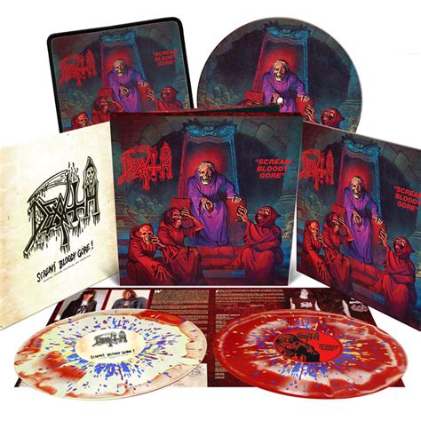 Death Scream Bloody Gore Reissue Deluxe 2xlp Boxset 2x12 Relapse