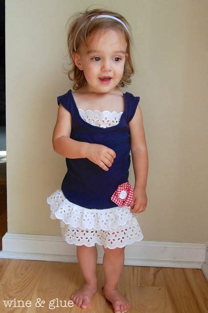 An Old Tank Top Turned Cute Toddler Dress Maybe This Is What I Can Do