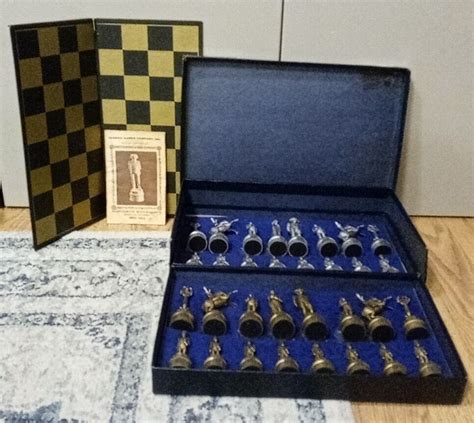 Classic Games Napoleon Bonaparte Chess Set Edition Ii 1966 Collectors