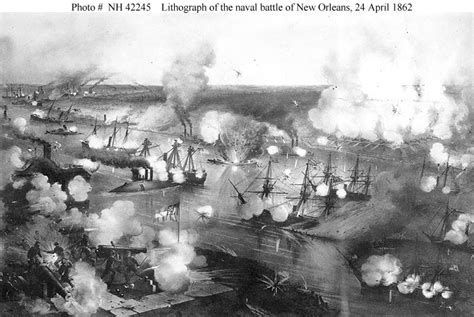 Confederate Ships Css Manassas 1861 1862 In Action On 24 April 1862