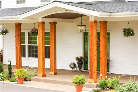 Wood Front Porch Pillars — Randolph Indoor And Outdoor Design