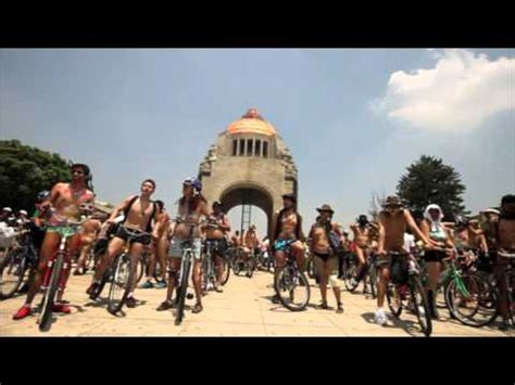 World Naked Bike Ride Ciudad De M Xico Quadrat N Cdmx