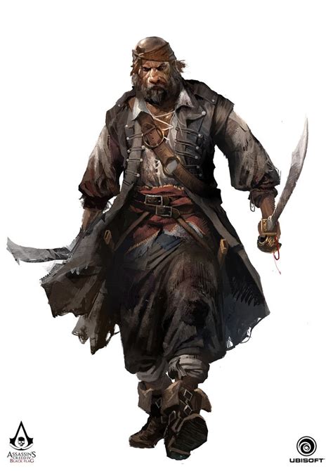 Assassin S Creed IV Black Flag Character Concept TEO YONG JIN