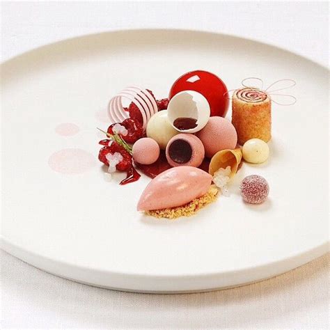 Fine dining restaurants are known for delivering the highest level of customer service. The Art of Plating on Instagram: "Raspberry, vanilla, and ...