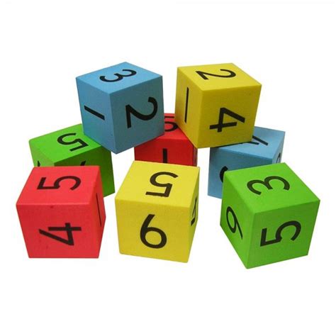 Soft Foam Number Dice Childminders Selection From Early Years