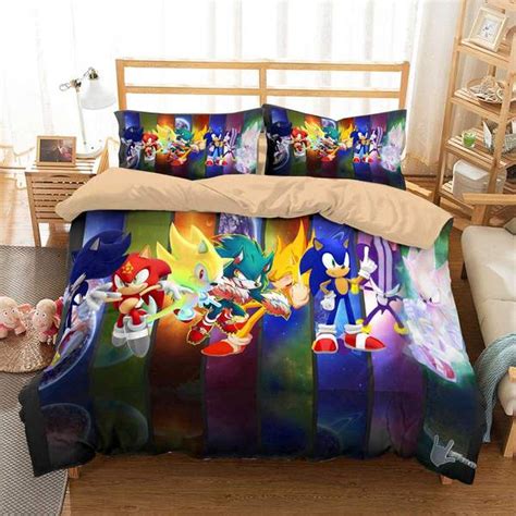 Check spelling or type a new query. 3D Customize Sonic the Hedgehog Bedding Set Duvet Cover ...