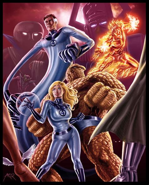 Fantastic Four By Arcosart On Deviantart