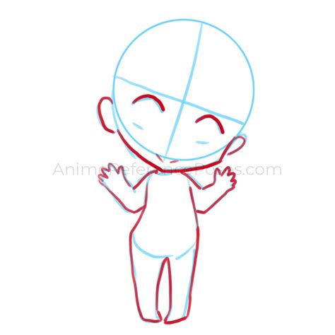 Anime Chibi Poses Free Drawing Reference