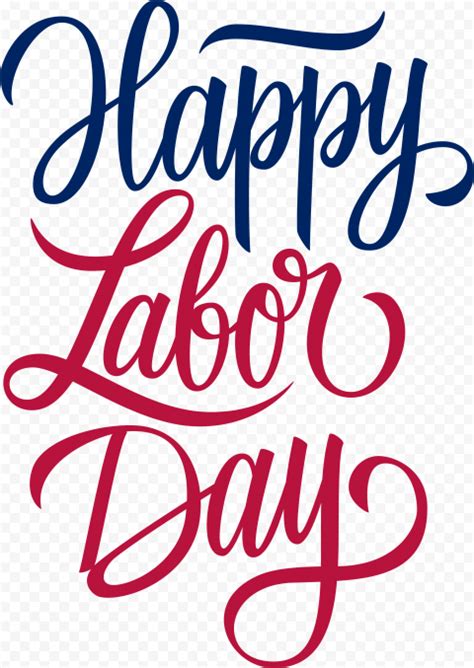 Happy Labor Day Text Citypng