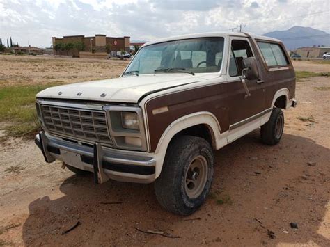 1980 Ford Bronco 4x4 Price Reduced For Sale In El Paso Tx