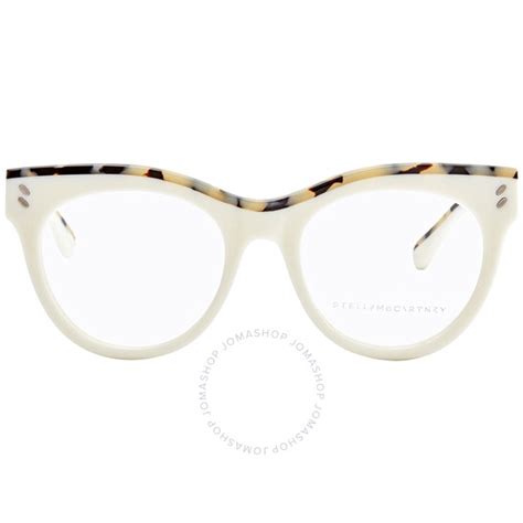 Stella Mccartney Ivory Ladies Eyeglasses Sc0024o004 889652019109 Eyeglasses Sc0024o Jomashop
