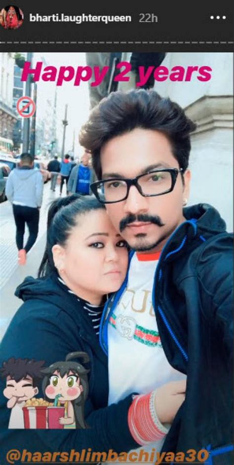 Bharti Singh And Hubby Haarsh Limbachiyaa Complete Two Years Of Marital Bliss Post Adorable Wishes