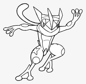 The only difference is the coloring; Pokemon Greninja Da Colorare, HD Png Download ...