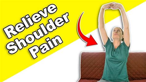 Top 3 Shoulder Pain Relief Stretches Ask Doctor Jo