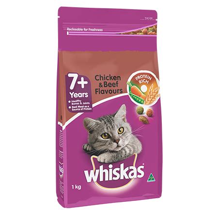 You can also be assured we will never share your facebook info. WHISKAS Australia | Adult Dry Cat Food 7+ Chicken & Beef ...