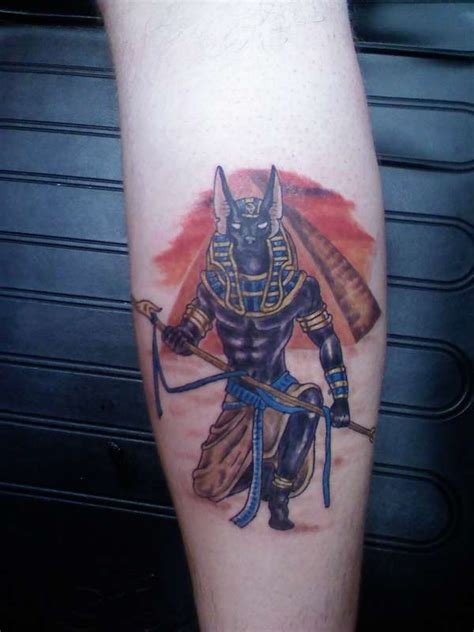 Anubis tattoo