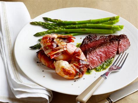Surf and turf dinner party + rosemary potato & yogurt dipping sauce recipe one of my favorite things to do during the summertime is to entertain family and friends. Surf and Turf for Two Recipe | Food Network Kitchen | Food ...